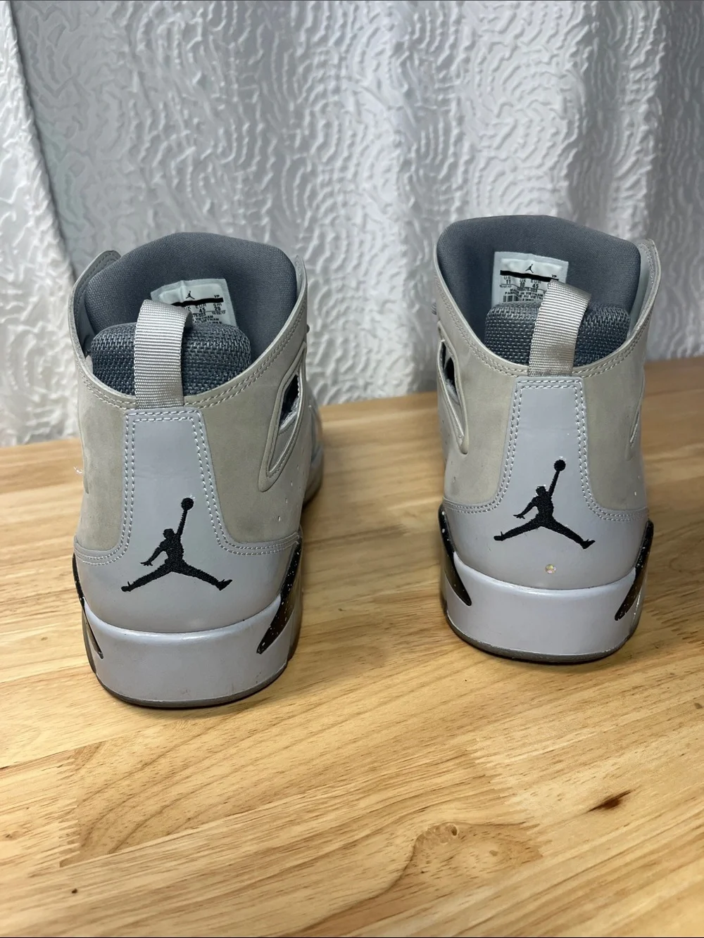Jordan 555475-003 Flight Club 91 Cool Grey Black Shoes Men Size 11